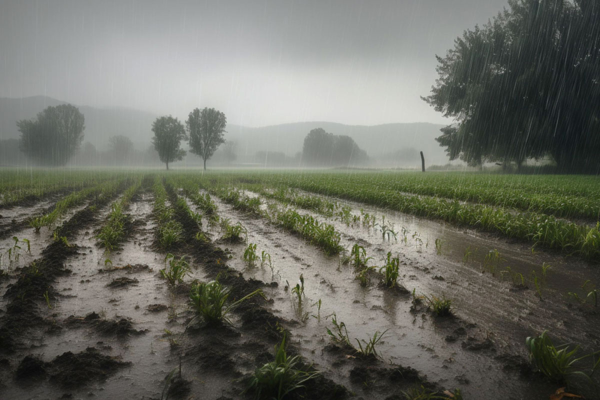 کشاورزی با آب باران